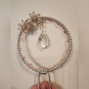 Handmade Sparkly Plant Trellis